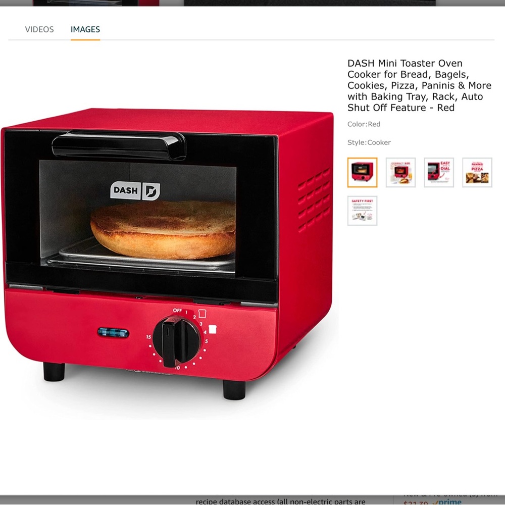 DASH Mini Toaster Oven